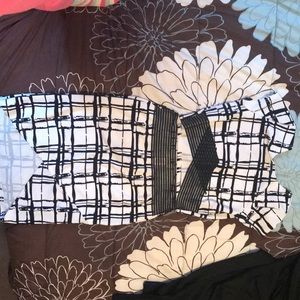 Half Shirt and skirt with lace